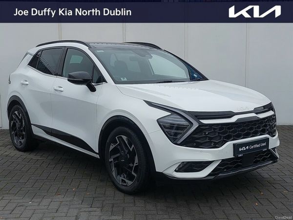 Kia Sportage SUV, Diesel Hybrid, 2023, White