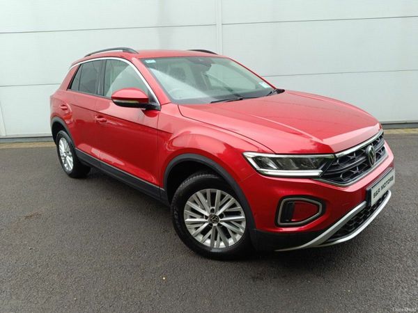 Volkswagen T-Roc SUV, Petrol, 2023, Red