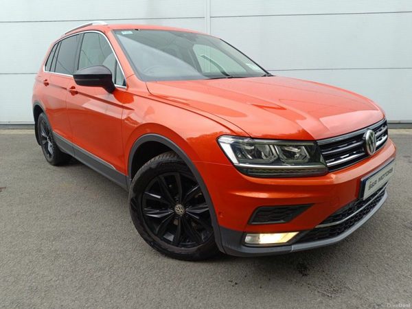 Volkswagen Tiguan SUV, Diesel, 2017, Orange