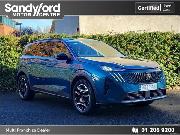 Peugeot 5008 SUV, Electric, 2025, Blue