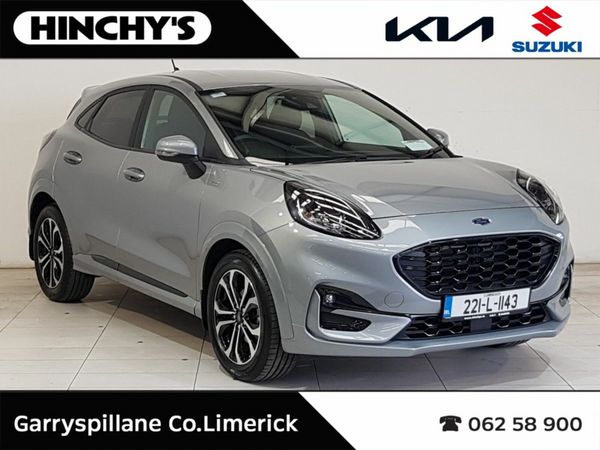 Ford Puma SUV, Petrol Hybrid, 2022, Grey
