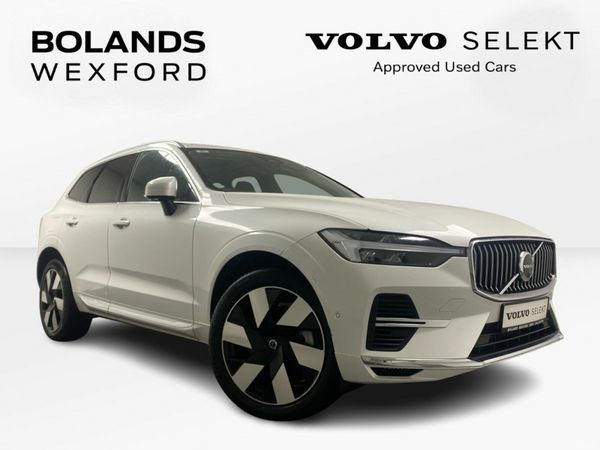 Volvo XC60 SUV, Petrol Plug-in Hybrid, 2023, White