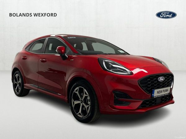 Ford Puma SUV, Petrol Hybrid, 2026, Red