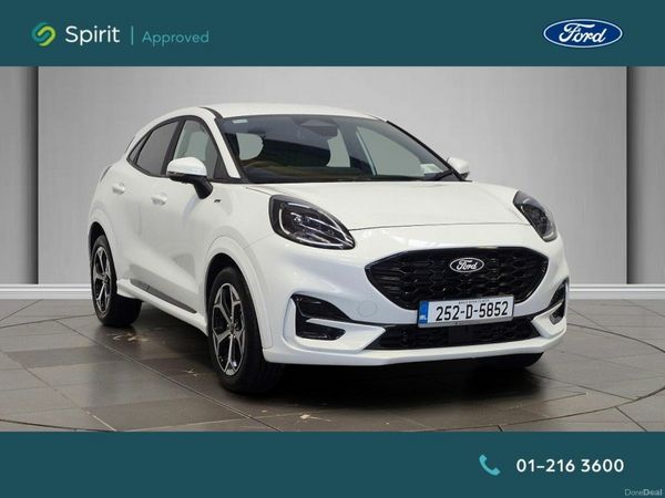 Ford Puma MPV, Petrol Hybrid, 2025, White