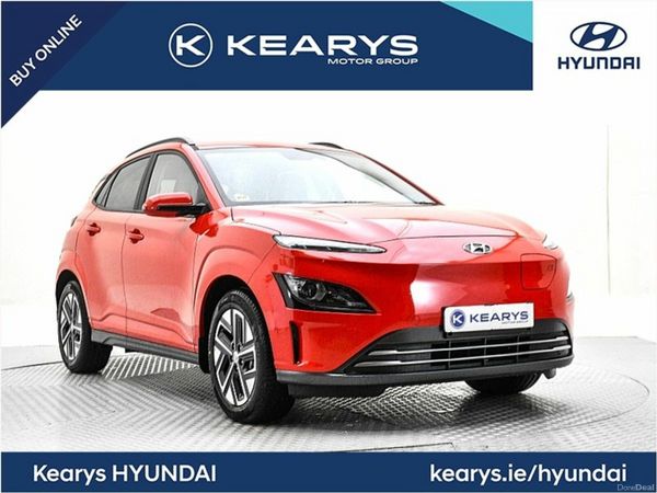 Hyundai KONA SUV, Electric, 2023, Red