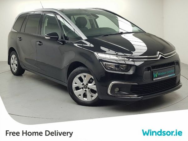 Citroen Grand C4 Spacetourer Hatchback, Diesel, 2021, Black