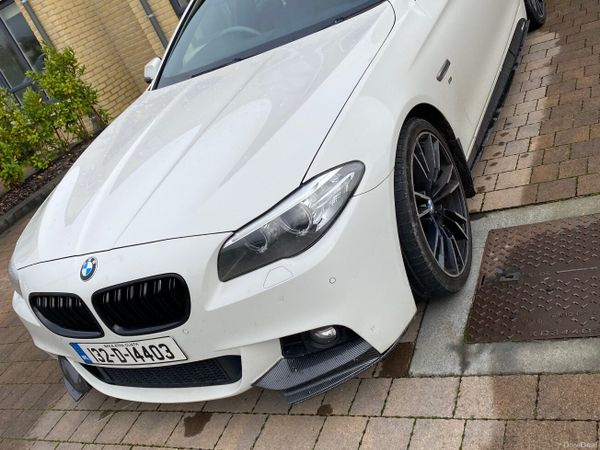 BMW 5-Series Saloon, Diesel, 2013, White