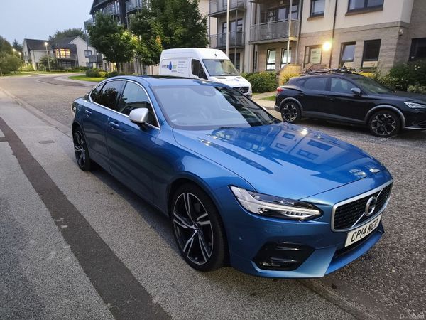 Volvo S90 Saloon, Diesel, 2017, Blue