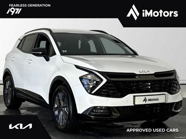 Kia Sportage SUV, Petrol Hybrid, 2025, White