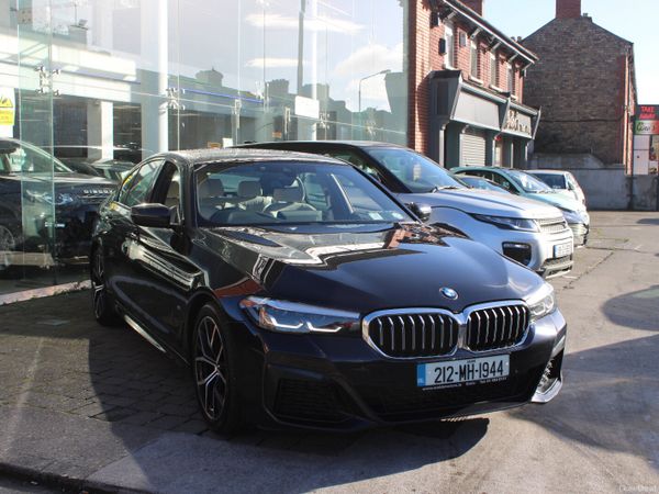 BMW 5-Series Saloon, Diesel, 2021, Black