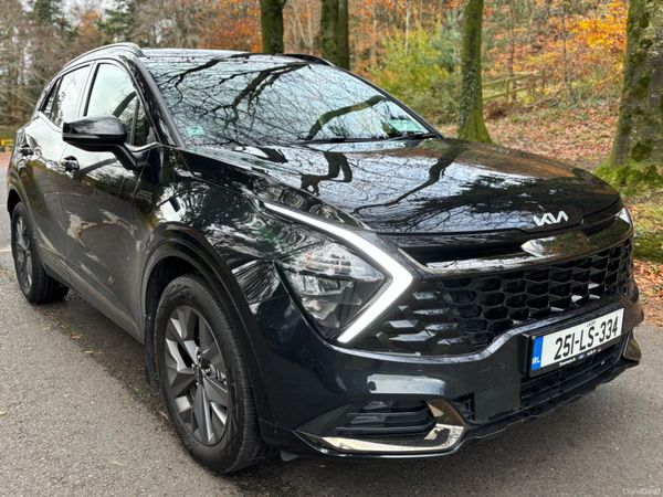 Kia Sportage SUV, Petrol Hybrid, 2025, Black