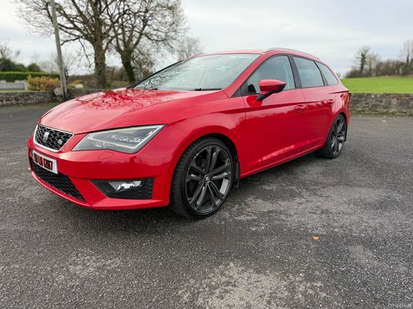 SEAT Leon Estate, Diesel, 2015, Red
