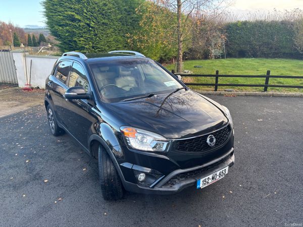SsangYong Korando SUV, Diesel, 2015, Black