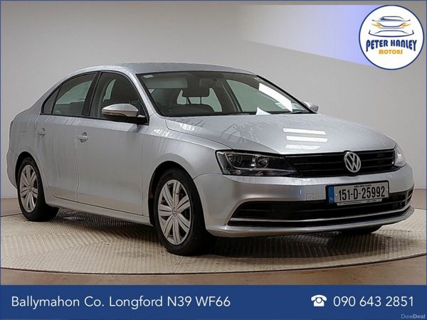 Volkswagen Jetta Saloon, Diesel, 2015, Silver