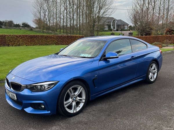 BMW 4-Series Coupe, Diesel, 2018, Blue
