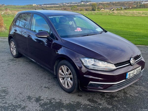 Volkswagen Golf Estate, Petrol, 2018, Red