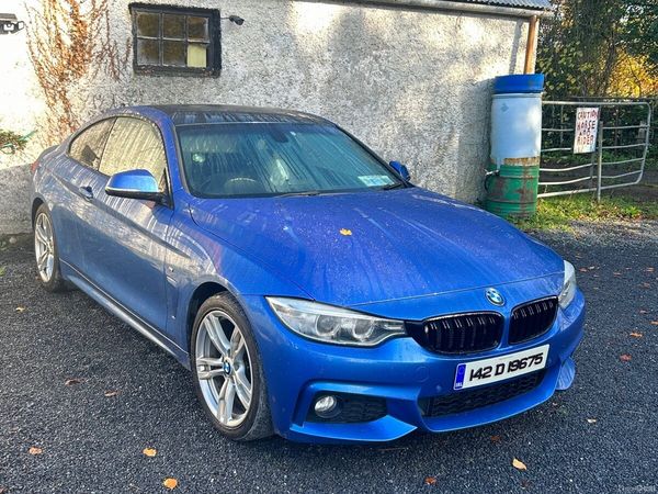 BMW 4-Series Coupe, Diesel, 2014, Blue