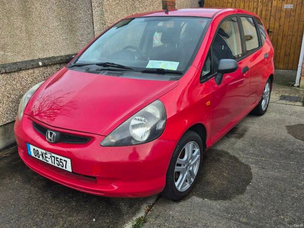 Honda Jazz Hatchback, Petrol, 2008, Red