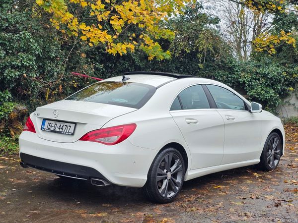 Mercedes-Benz CLA Saloon, Petrol, 2015, White