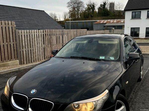 BMW 5-Series Saloon, Diesel, 2010, Black