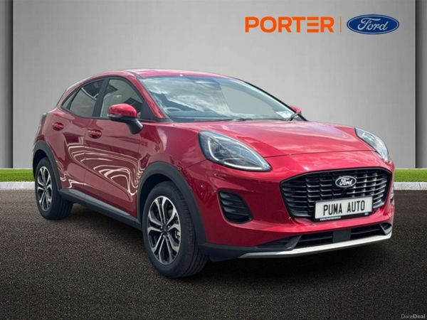 Ford Puma MPV, Petrol Hybrid, 2026, Red