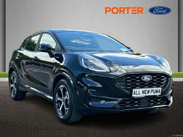 Ford Puma SUV, Petrol Hybrid, 2026, Black