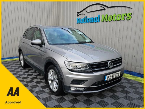 Volkswagen Tiguan SUV, Diesel, 2016, Silver