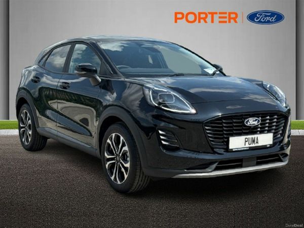 Ford Puma SUV, Petrol Hybrid, 2026, Black