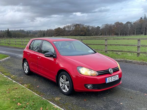 Volkswagen Golf Estate, Petrol, 2012, Red