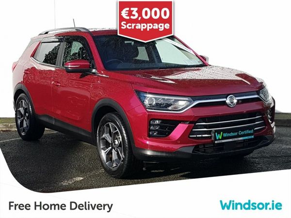 SsangYong Korando SUV, Diesel, 2023, Red