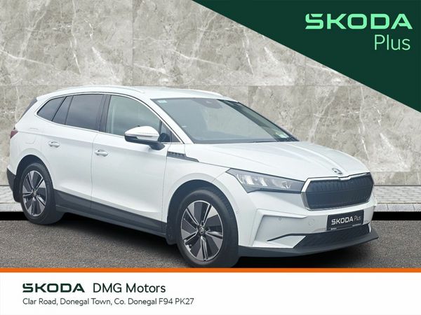 Skoda Enyaq Estate, Electric, 2022, White