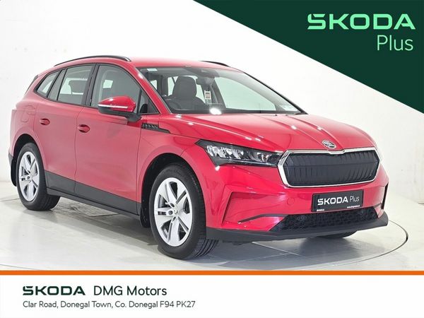 Skoda Enyaq Estate, Electric, 2024, Red