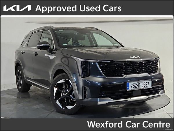 Kia Sorento SUV, Petrol Plug-in Hybrid, 2025, Grey
