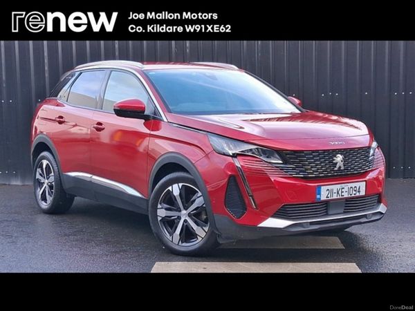 Peugeot 3008 MPV, Petrol, 2021, Red