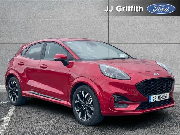 Ford Puma MPV, Petrol Hybrid, 2023, Red