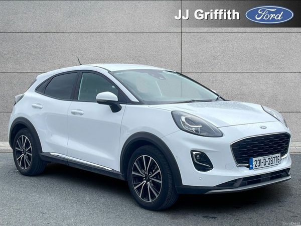 Ford Puma MPV, Petrol Hybrid, 2023, White