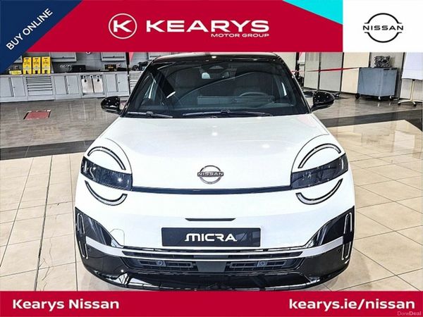 Nissan Micra SUV, Electric, 2026, White