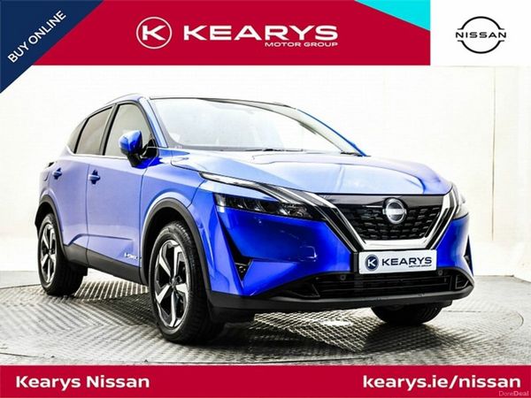 Nissan Qashqai SUV, Petrol Hybrid, 2024, Blue