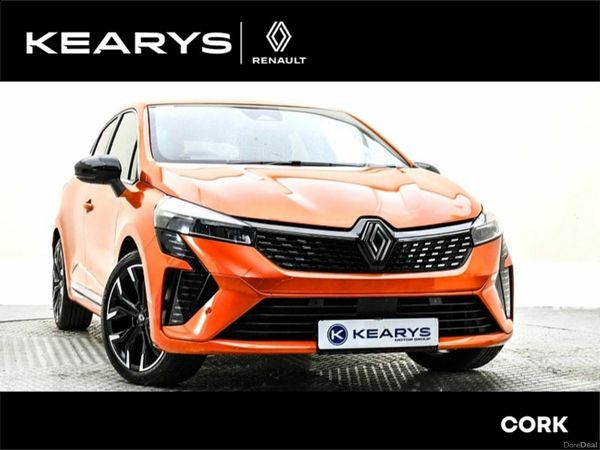Renault Clio Hatchback, Petrol Hybrid, 2026, Orange