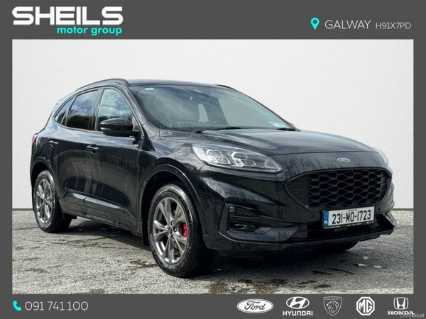 Ford Kuga SUV, Petrol Plug-in Hybrid, 2023, Black