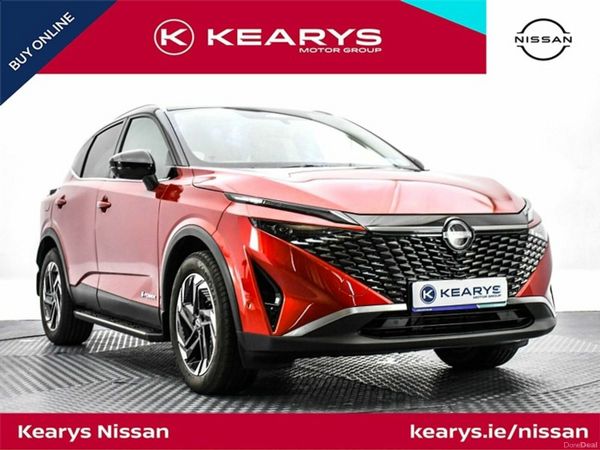 Nissan Qashqai SUV, Petrol Hybrid, 2025, Red