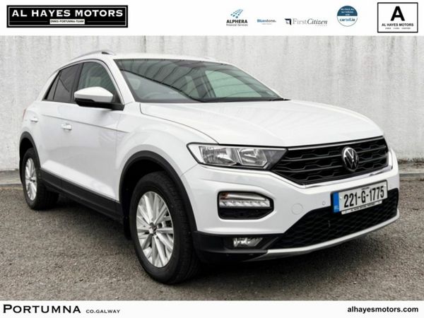 Volkswagen T-Roc SUV, Petrol, 2022, White