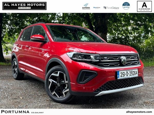 Volkswagen T-Cross SUV, Petrol, 2025, Red