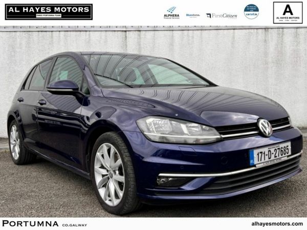Volkswagen Golf Hatchback, Diesel, 2017, Blue