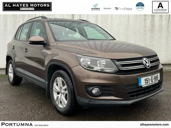Volkswagen Tiguan SUV, Diesel, 2015, Brown