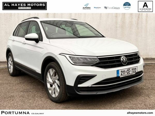 Volkswagen Tiguan SUV, Diesel, 2021, White