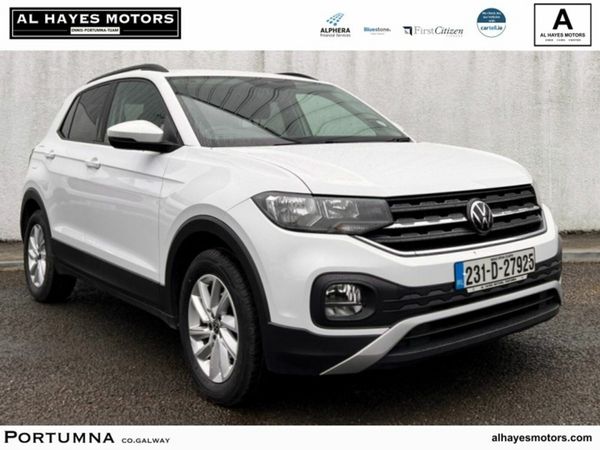 Volkswagen T-Cross SUV, Petrol, 2023, White