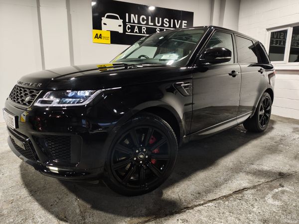 Land Rover Range Rover Sport SUV, Petrol Plug-in Hybrid, 2019, Black