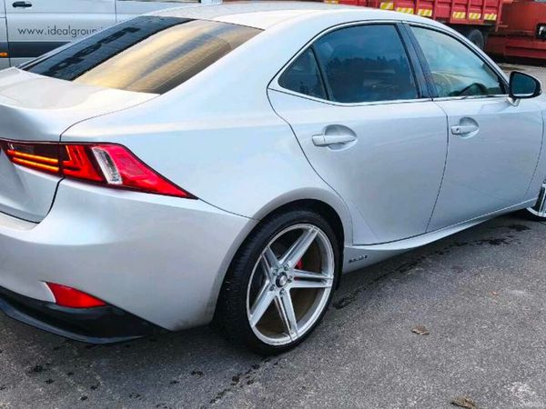 Lexus IS Saloon, Petrol Hybrid, 2013, Silver