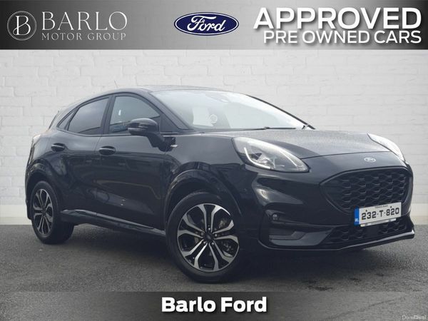 Ford Puma MPV, Petrol Hybrid, 2023, Black